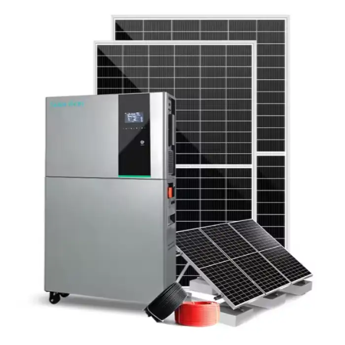 Hot Sell 10kW 230V 50Hz 60Hz Input Output 51.2V 300Ah Lithium Battery 150A Fast Charge All in One Home Solar Power System