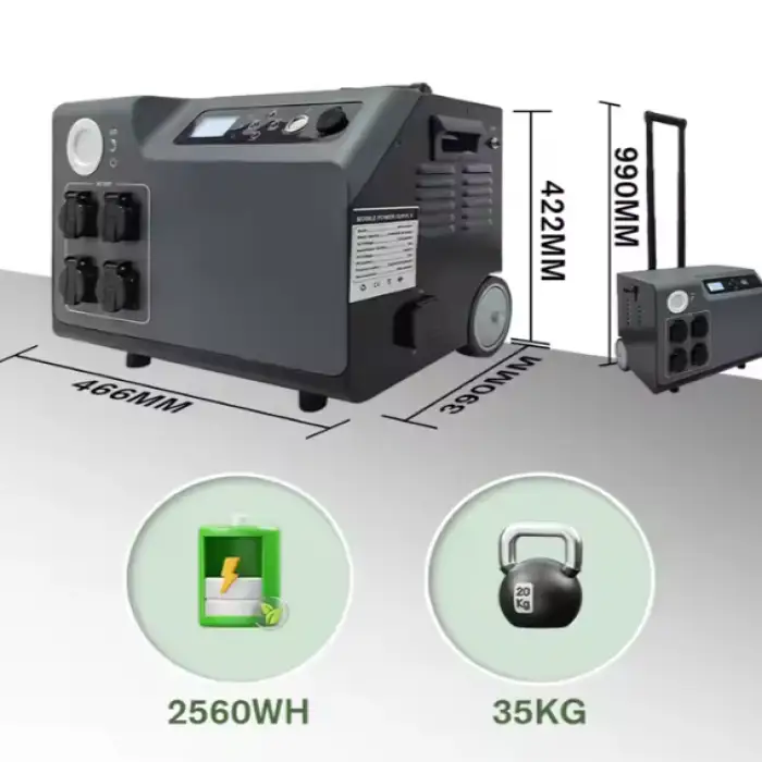 Rechargeable 3KW Power Station for Outdoor Camping and EV Charging Portable Power Station for Home Solar System