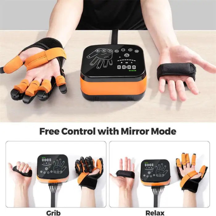 Stroke Treatment Hand Exerciser Personal Finger Training Machine Finger Rehabilitation Robot Gloves