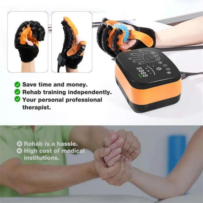 Stroke Treatment Hand Exerciser Personal Finger Training Machine Finger Rehabilitation Robot Gloves