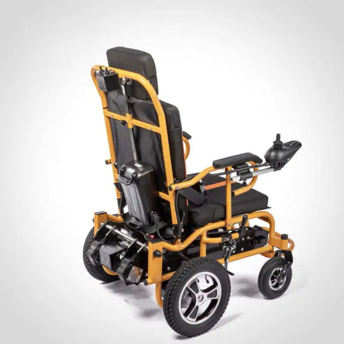 Intelligent Travel Upgrade Fully Automatic Down-track Stair-climbing Wheelchair Reinforced Carbon Steel Frame Durable- BZ-SA1