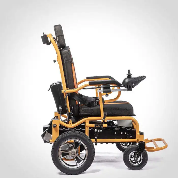 Intelligent Travel Upgrade Fully Automatic Down-track Stair-climbing Wheelchair Reinforced Carbon Steel Frame Durable- BZ-SA1