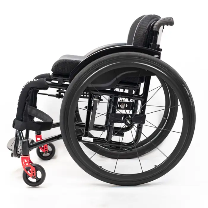 Luxury Aluminium Manual Sport Wheelchair Foldable Lightweight Wheel Chair Ultra Light Mobility Outdoor Disabled