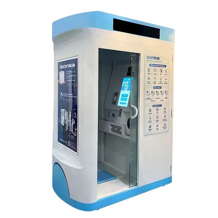 Sonka Manufacturer Price Telemedicine Kiosk for Health Center Hospital Professional Medical Device