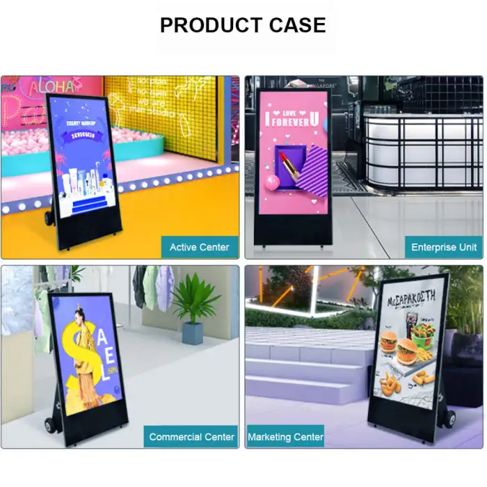 Smart Advertising Screen Digital Signage HD Video Picture Advertising Screen