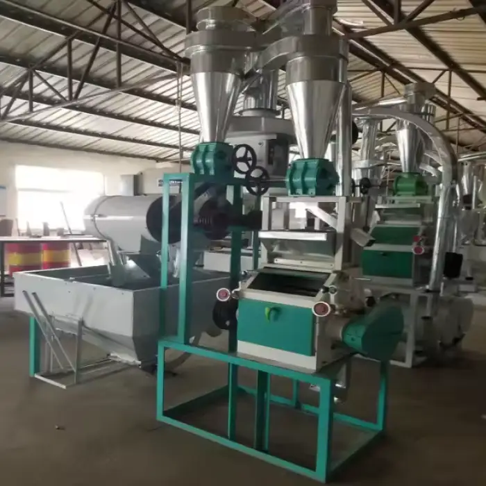 Maize Meal Milling Machine | Corn Starch Making Machine /powder Grinder Home Wheat Flour Mill Plant