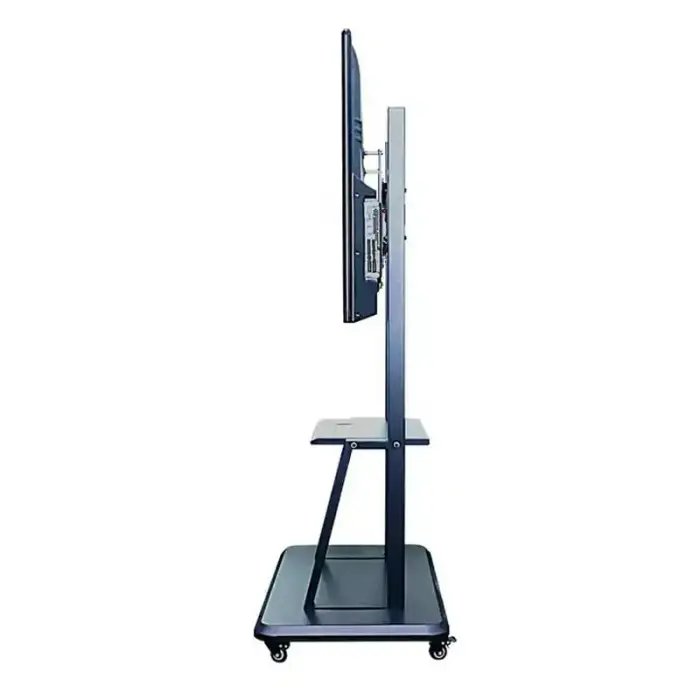 Interactive Whiteboard Mobile Tv Stand Fixture with Wheels for Interactive Board