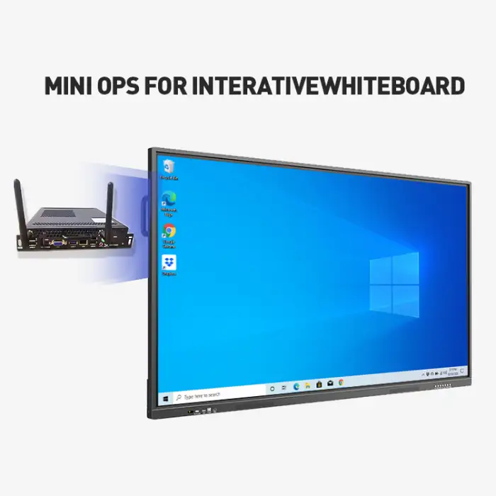 Industrial Computer 4K Display Core I3 I5 I7 OPS Mini PC for Whiteboard Education Office Industrial