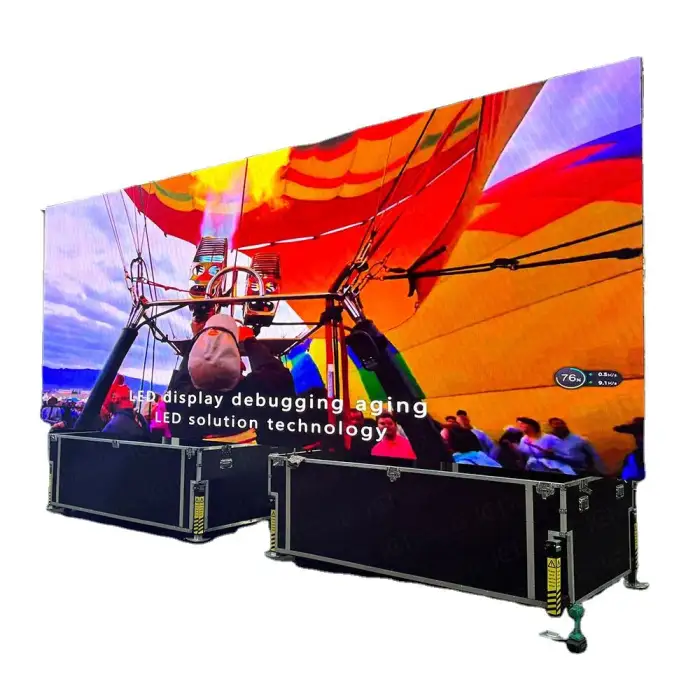 JCT 2024W Indoor Outdoor P2 P2.5 P2.6 P3.91 Led Poster Screen Portable Advertising Led Display