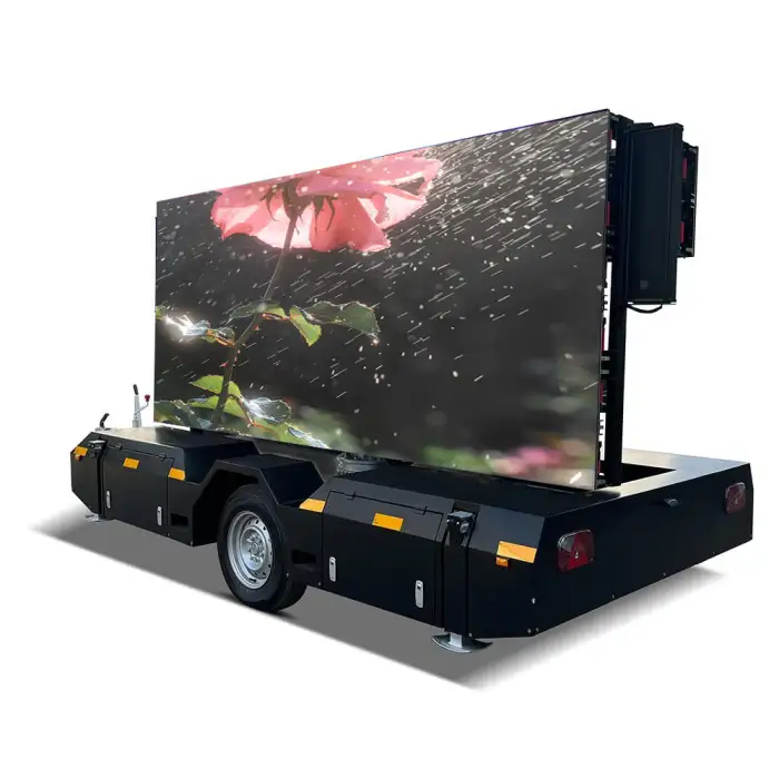 EF8 Model Outdoor P3.91 Led Billboard Led Screen Trailer