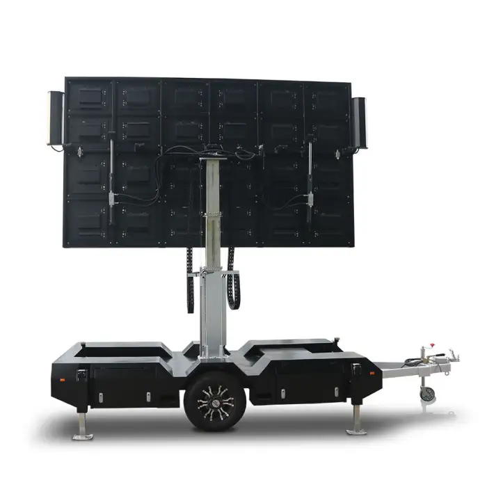 EF8 Model Outdoor P3.91 Led Billboard Led Screen Trailer