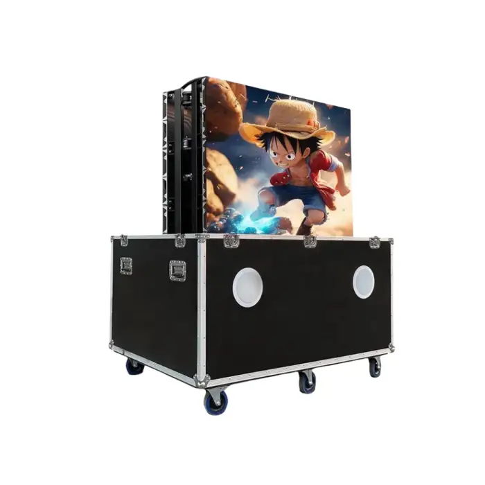 Mobile Flight case Led Wall Portable Led Screen Display Mobile Digital Led Screen