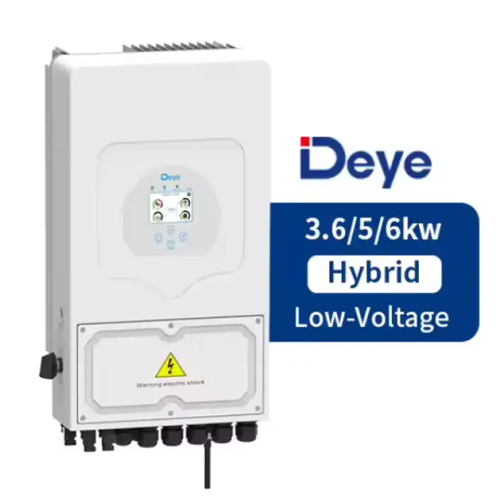 6kw Solar Home System 30kw Industrial Use Hybrid Solar System With Deye Hybrid Inverter Lithium Battery