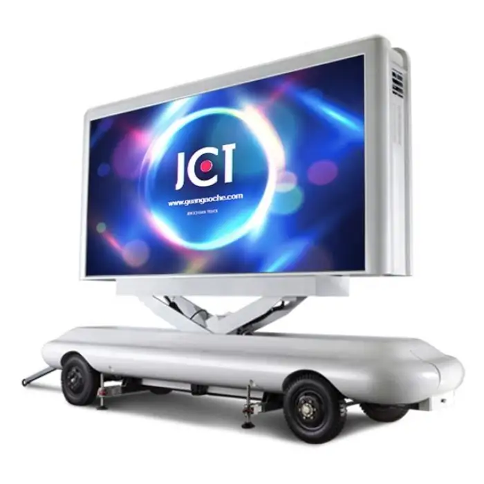 E-K50II-2W High Brightness Outdoor Screen Mobile Led Display Trailer P8