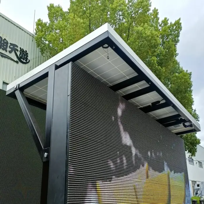 JCT ST3 Solar Outdoor Advertising Mobile LED Screen Trailer