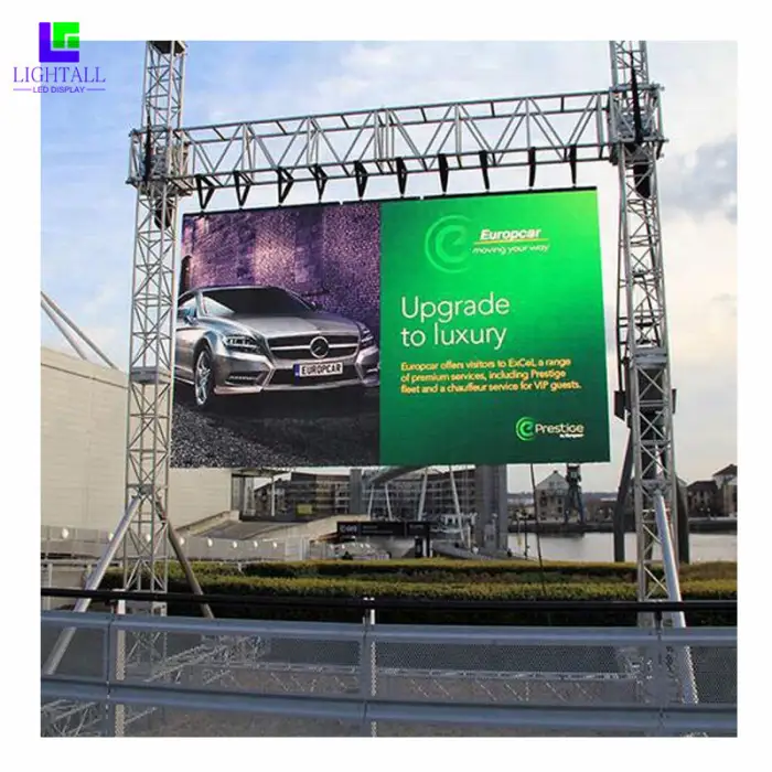 Outdoor LED Display Video Wall P6 P8 P10 Aluminum Profiles Full Color LED Display Large Stadium Advertising LED Display Screen