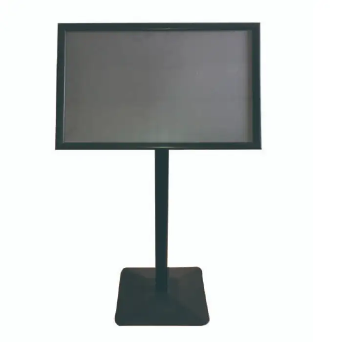 Poster Display Steel Floor Standing Lobby Menu Board Stand Guide Sign Holders