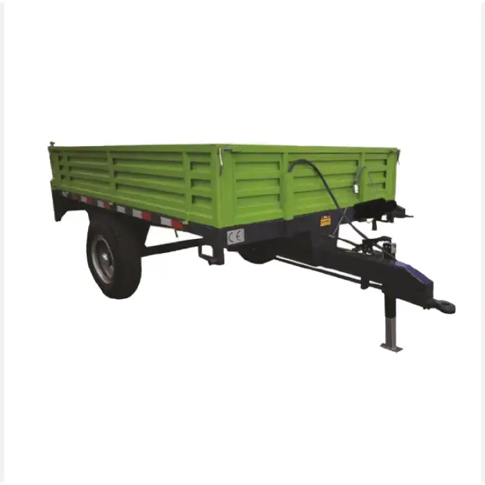 Wheel 3-10 Ton Agriculture Farm Trailer Hydraulic Dump Tractor Trailer Tow Behind Tractors Farm Trailer