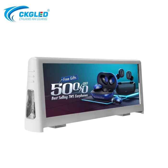 Taxi Top Led Display P2.5 Double Side Advertising Car Roof Topper Led Display Sign Led Screen Led Taxi Display