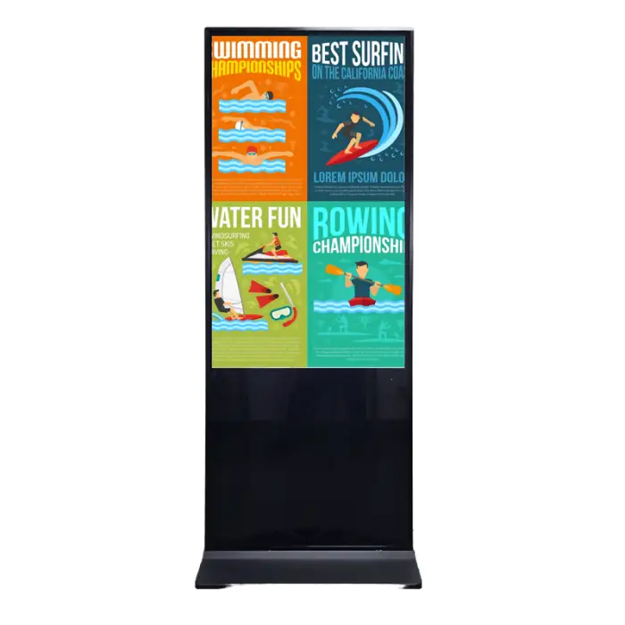 CKGLED Direct Sales Indoor Advertising Poster LED Screen P1.9 P2 P2.5 P3mm Floor Standing Full Color LED Panel Poster