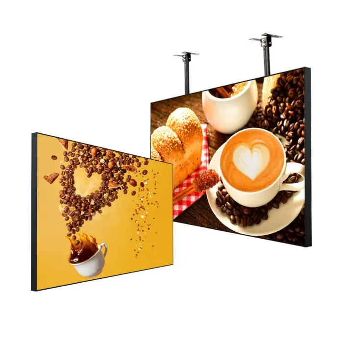 32" 43" 55" 4K Restaurant Digital Menu Display Board Wall Mounted Advertising Lcd Display