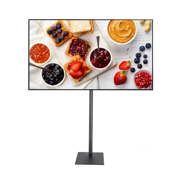 32" 43" 55" 4K Restaurant Digital Menu Display Board Wall Mounted Advertising Lcd Display