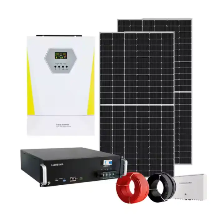 E-Nice Off Grid Solar Power System 5Kw 6Kw 10Kw Hybrid Solar Home Energy Systems