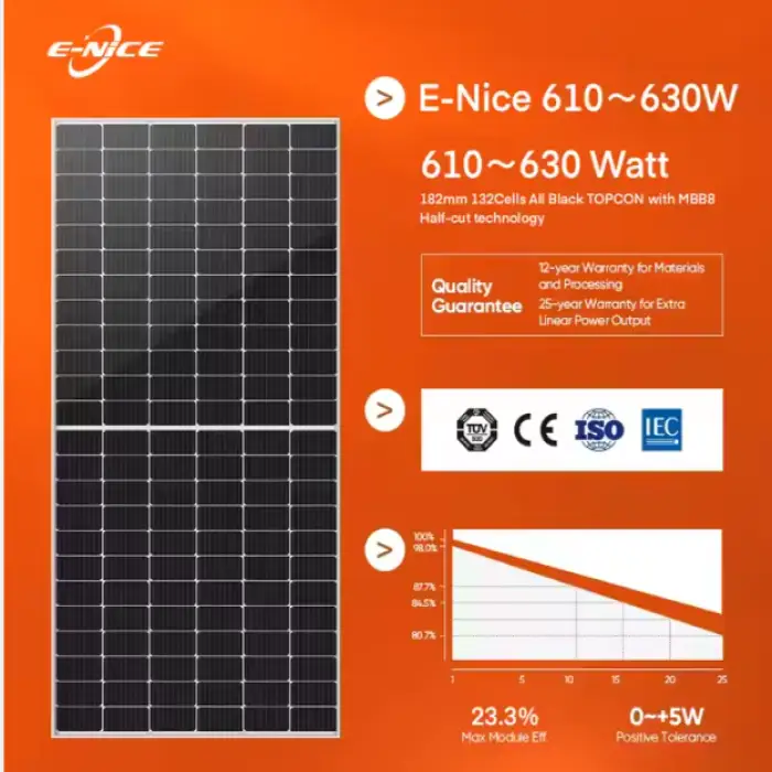 E-Nice Off Grid Solar Power System 5Kw 6Kw 10Kw Hybrid Solar Home Energy Systems