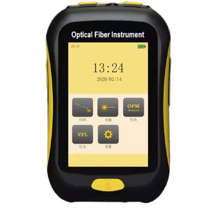 Mini Otdr NK2600 Live Test Fiber Reflectometer otdr Touch Screen OPM VFL OLS LED Tester/Reflectometer 20dB 60Km UPC/APC with VFL