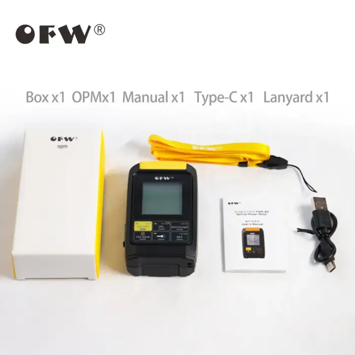 High Quality Mini 4 in 1 Optical Power Meter FTTH Optical Fiber Network Cable Test Tester Visual Fault Locator 5km 20km 30KM VFL