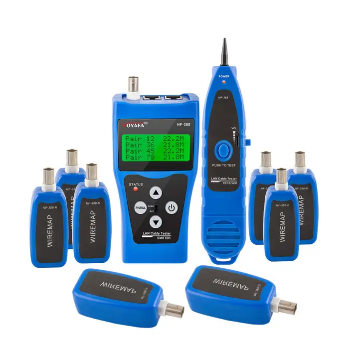 LAN Cable Tester Network Cable Tracer Length Continuity Tester Wire Fault Locator