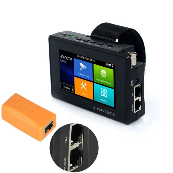 EU Warehouse 4inch Touch Screen H.265/H.264 IP 8MP AHD 8MP CVI 8MP TVI POEDC12/3A Housing