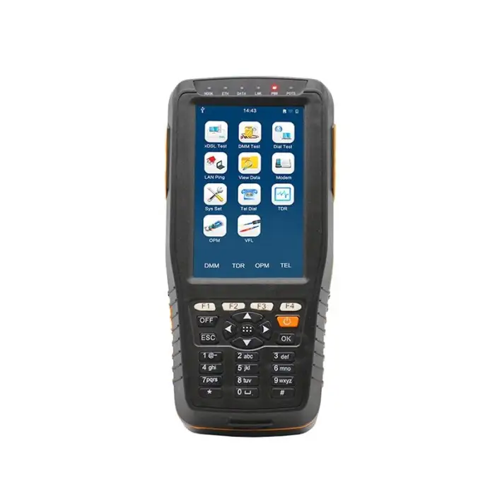 TR-600 Handheld ADSL / VDSL OTDR for XDSL Line Testing Maintenance Test Tool