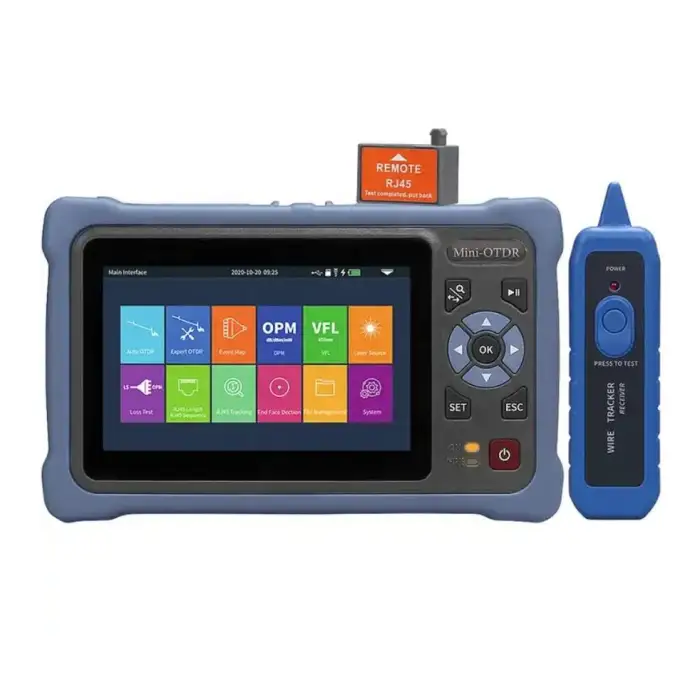 OTDR nk 4000d mini pro 1310/1550nm 26/24db live testing tool G652 SM