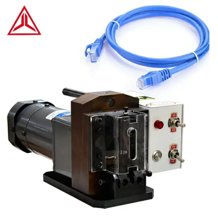 Automatic Network Cable Crimping Tool Telephone Line PC Head Forming Machine Rj45 Lan Cable Connector Crimping Machine