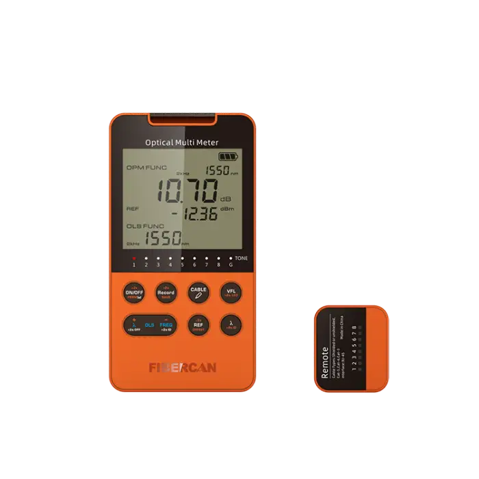 7-in-1 Optical Multi-meter 1310/1550nm Power Meter with VFL for fiber network