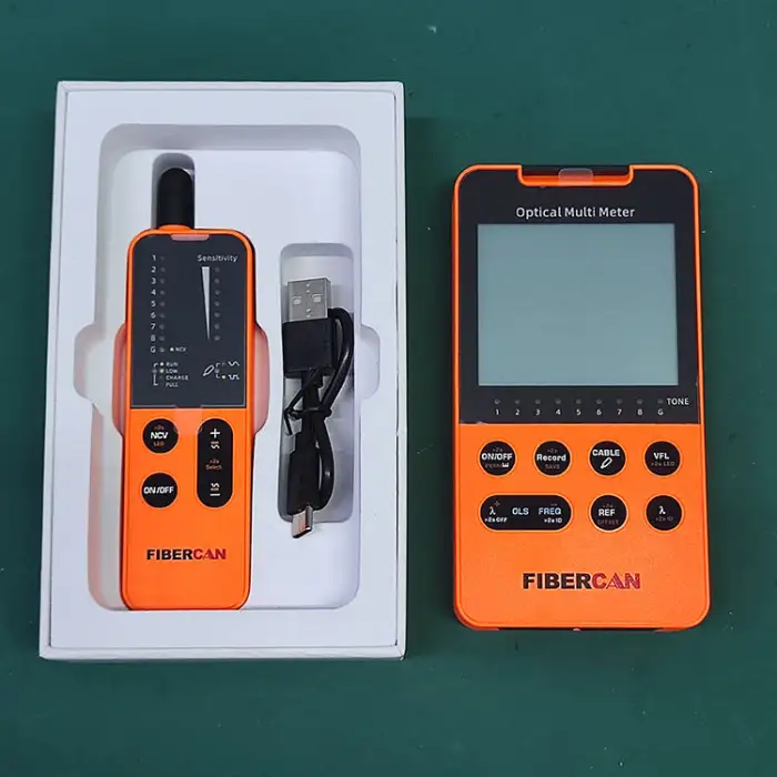 7-in-1 Optical Multi-meter 1310/1550nm Power Meter with VFL for fiber network