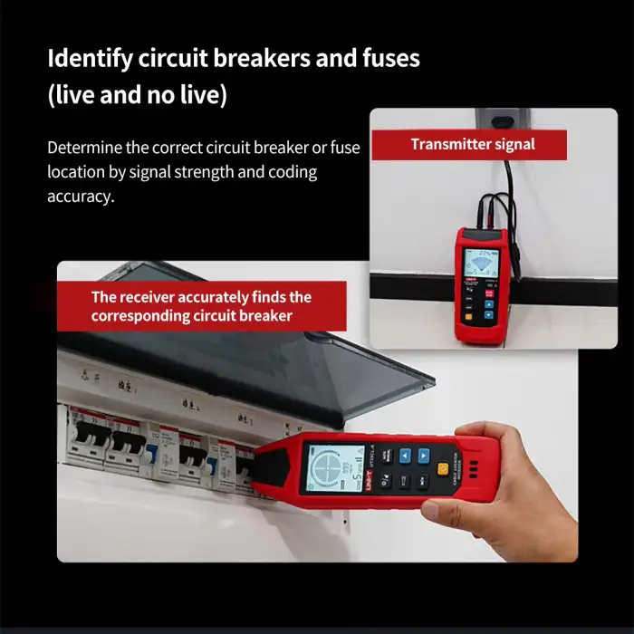 UT25CL Cable Locator Network Cable Tester LAN Cable Tracking POE Measure NCV Non-Contact Test Electrical Safety Detect Trace