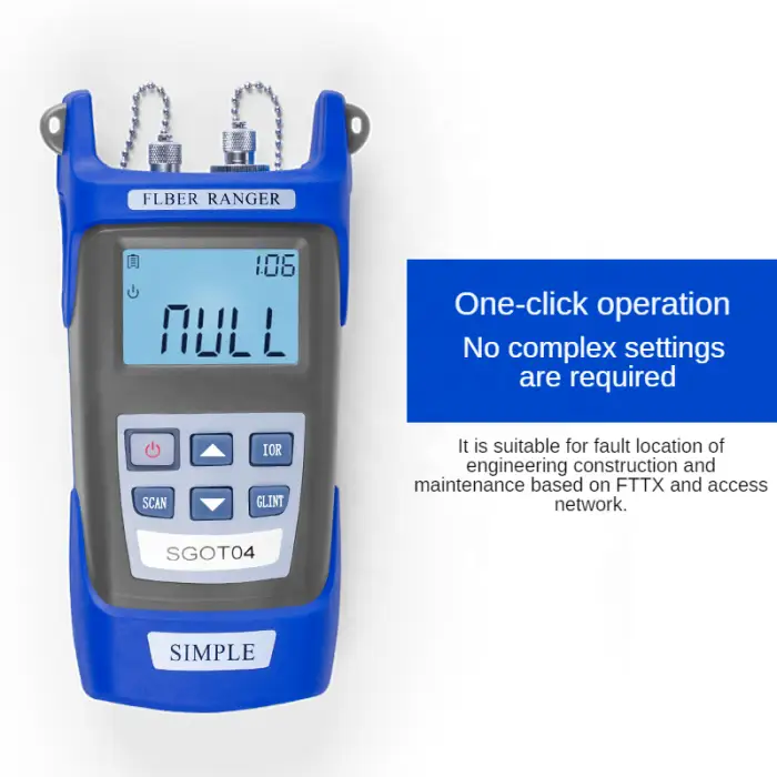 FTTX Solutions GUANGYAN SGOT04 Mini otdr fiber optic VFL High-precision Handheld optical time domain reflectometer otdr