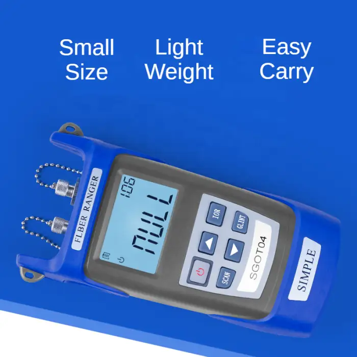 FTTX Solutions GUANGYAN SGOT04 Mini otdr fiber optic VFL High-precision Handheld optical time domain reflectometer otdr