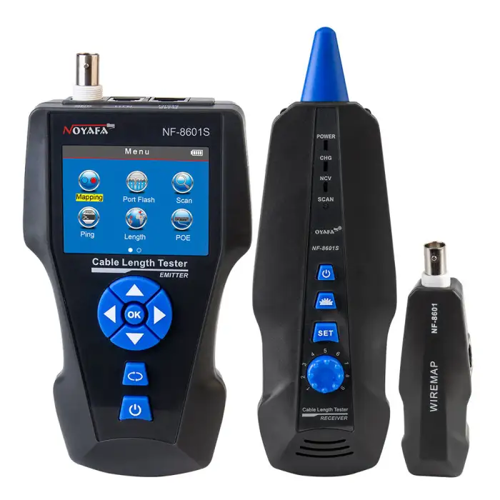 NF-8601S Network Cable Tester Fiber Optic Ethernet LAN Cable test