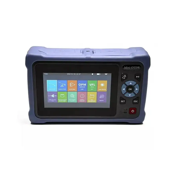 Optical Fiber Tester Multifunction Handheld 1310nm/1550nm 100km NK4000D Mini OTDR Tester with OPM VFL for FTTH