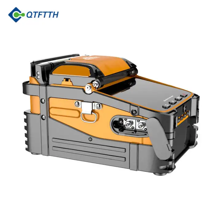 Ftth Fiber Optic Splicing Machine, Optical Fiber Fusion Splicer AI-9 with built-in power meter and VFL