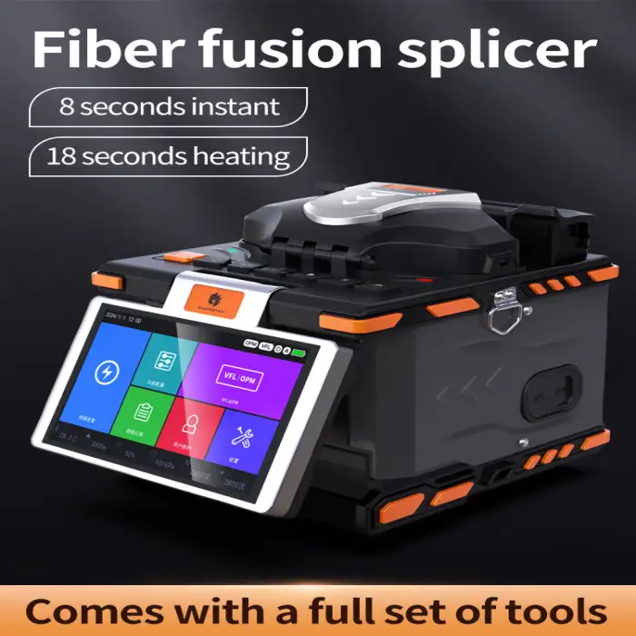 fiber optic equipment FTTX FTTH FTTR optical fiber fusion splicer M5 network portable telecom parts