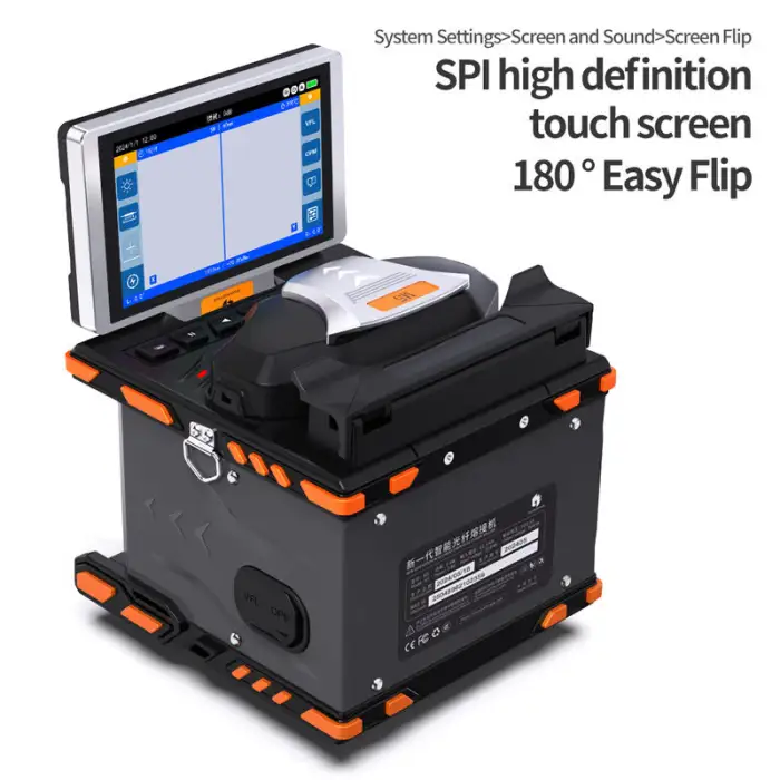 fiber optic equipment FTTX FTTH FTTR optical fiber fusion splicer M5 network portable telecom parts