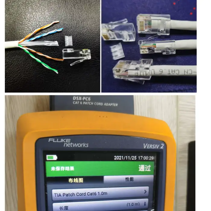 Semi-automatic Network Cable Ethernet Cable Ends Registered Jack Connector Insertion and Crimping Machine