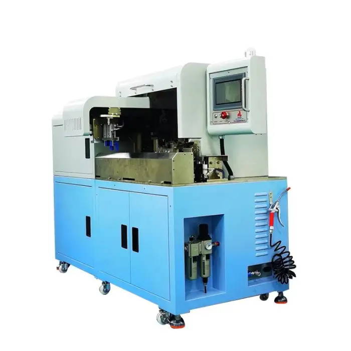 Semi-automatic Network Cable Ethernet Cable Ends Registered Jack Connector Insertion and Crimping Machine