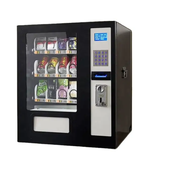 Small Capacity Drinks and Snacks Condoms Combo Mini Desktop Vending Machine