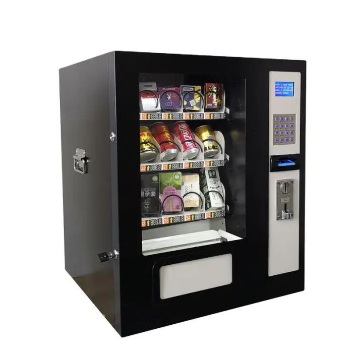 Small Capacity Drinks and Snacks Condoms Combo Mini Desktop Vending Machine