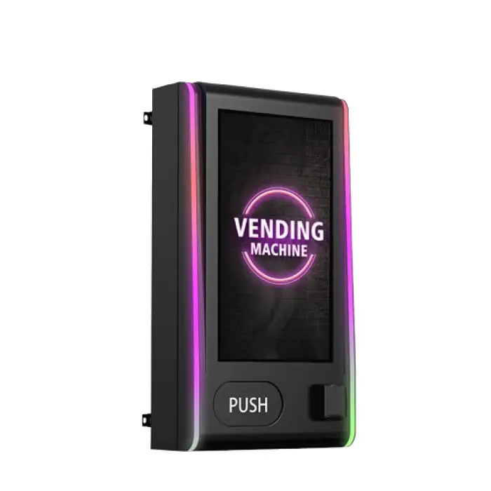 Reyeah Wall Mounted ID Card Reader Age Verification Touch Screen Mini Vending Machine With Credit Card Reader